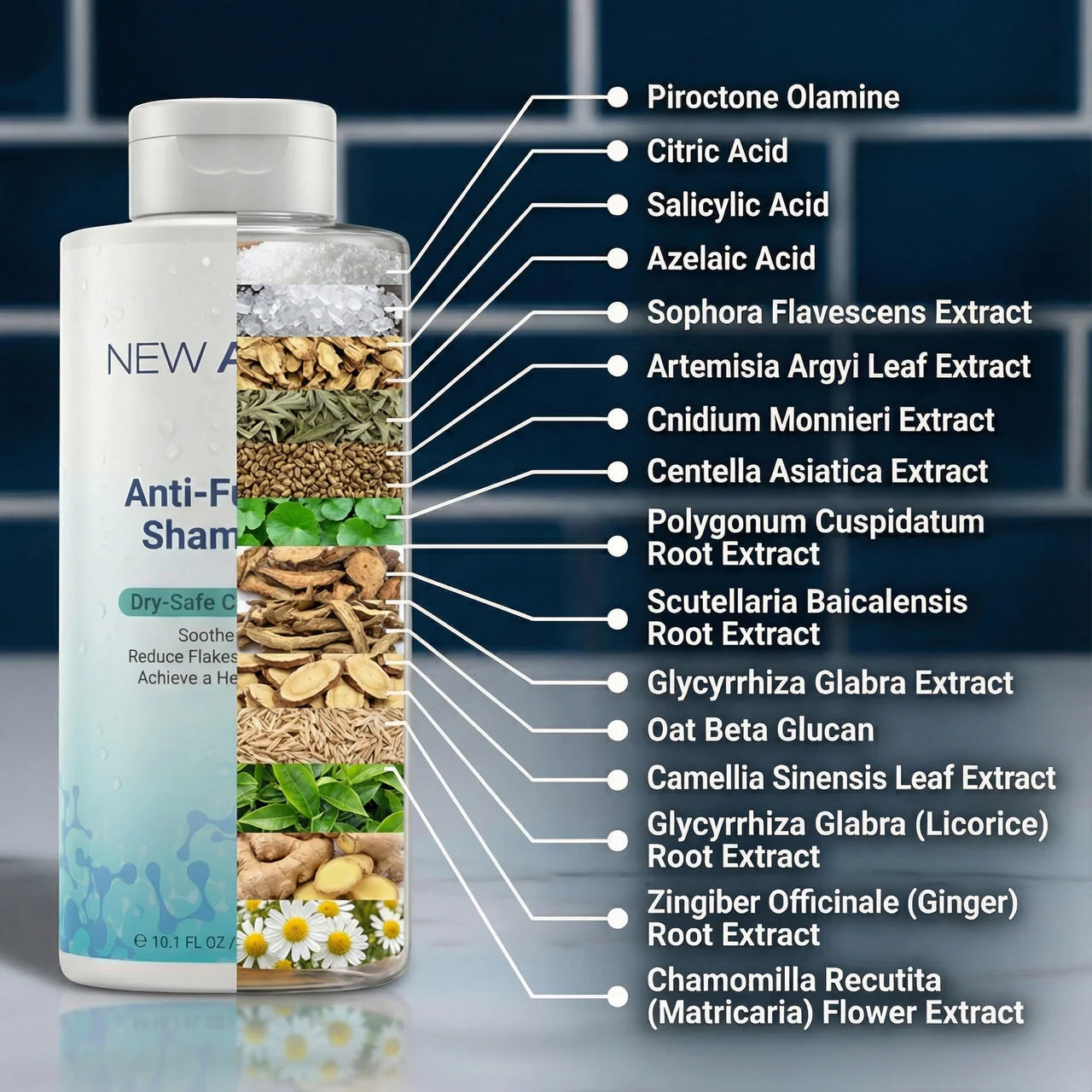نظام NEWAURA المتكامل لترميم الفروة (Scalp Recovery System™) (femme) - NEW AURA